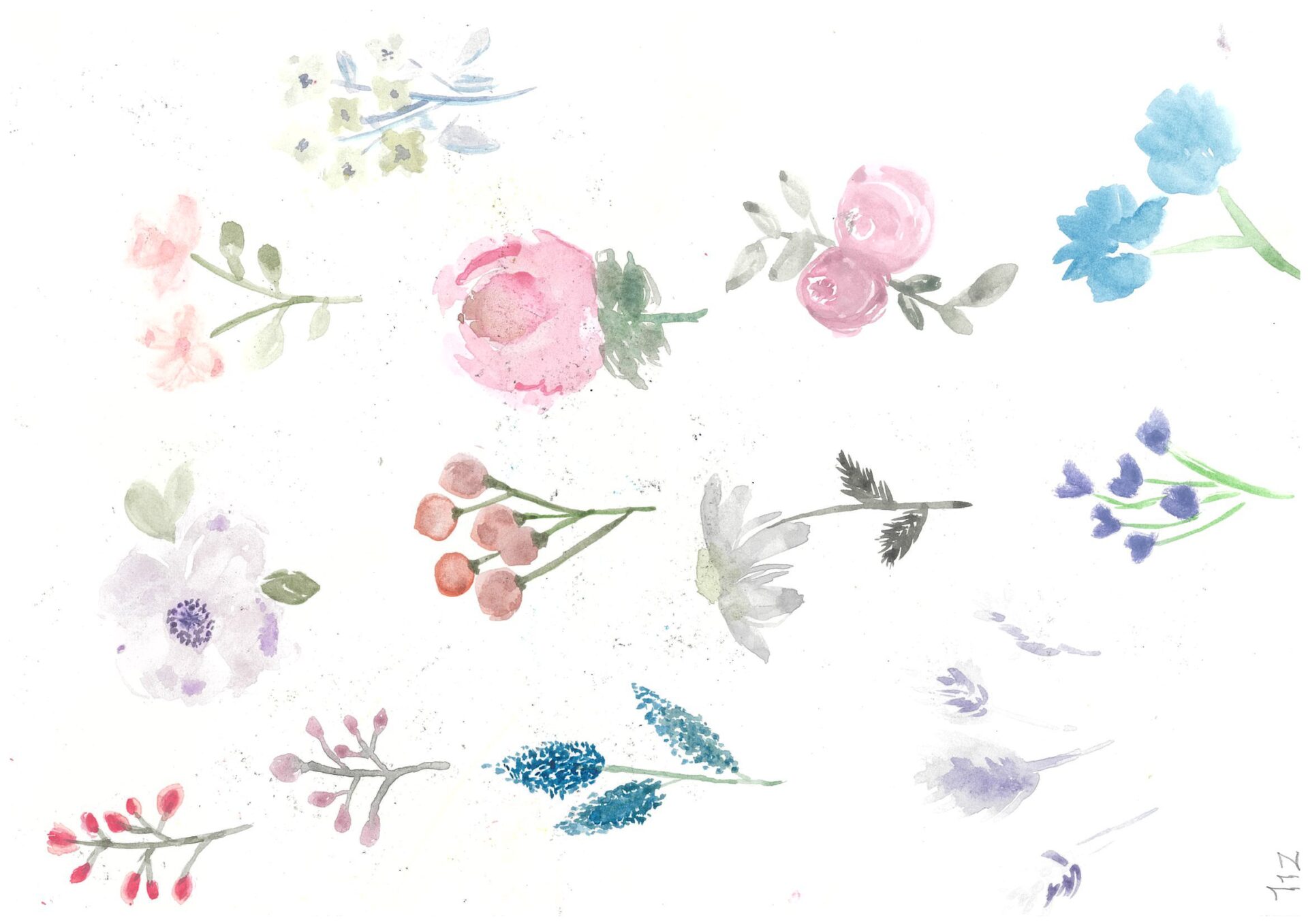 18. Elizabeth Sowerby, 'Bloom Froom', watercolour, Year 5, Uralla Central School